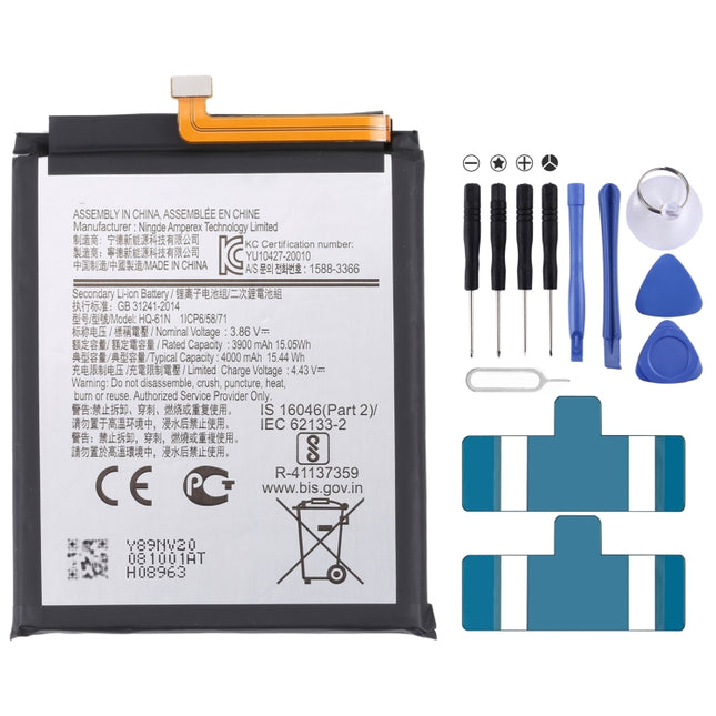 For Samsung Galaxy M01 SM-M015F 4000mAh HQ-61N Battery Replacement-garmade.com