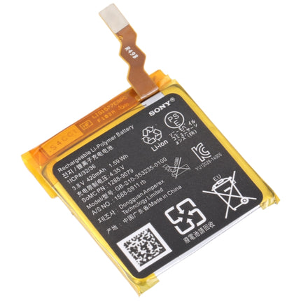 For SONY Smart Watch 3 420mAh GB-S10-353235-0100 Battery Replacement-garmade.com
