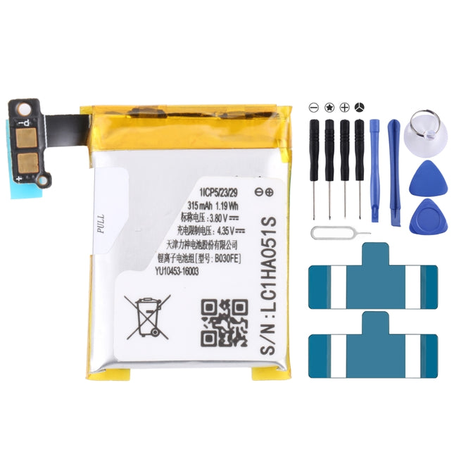 For Samsung Galaxy Gear 1 V700 315mAh B030FE Battery Replacement-garmade.com