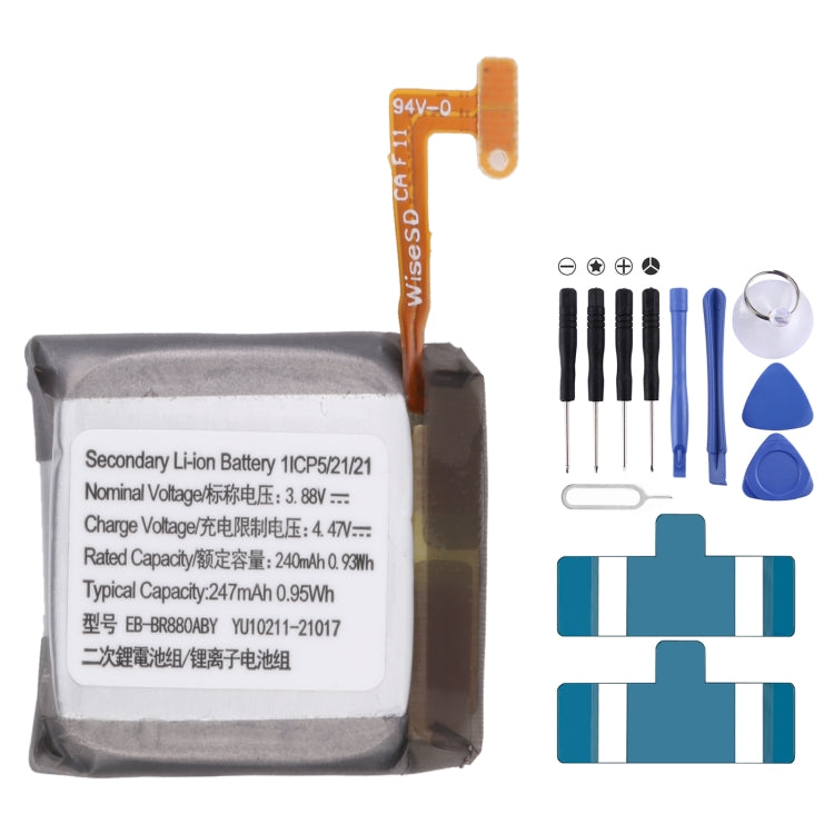 For Samsung Galaxy Watch 4 42mm 247mAh EB-BR880ABY Battery Replacement-garmade.com