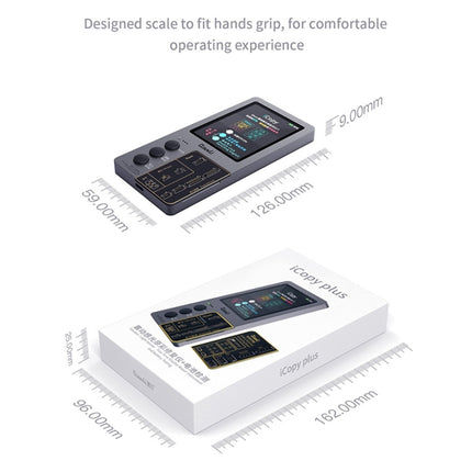 For iPhone 6 - 13 Pro Max Qianli iCopy Plus 2.2 Repair Detection Programmer, Model:Battery Module-garmade.com