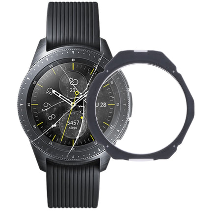For Samsung Galaxy Watch 42mm SM-R810 Original Front Screen Outer Glass Lens(Black)-garmade.com