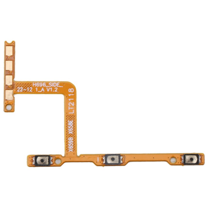 For Tecno Camon 18i CG6 OEM Power Button & Volume Button Flex Cable-garmade.com