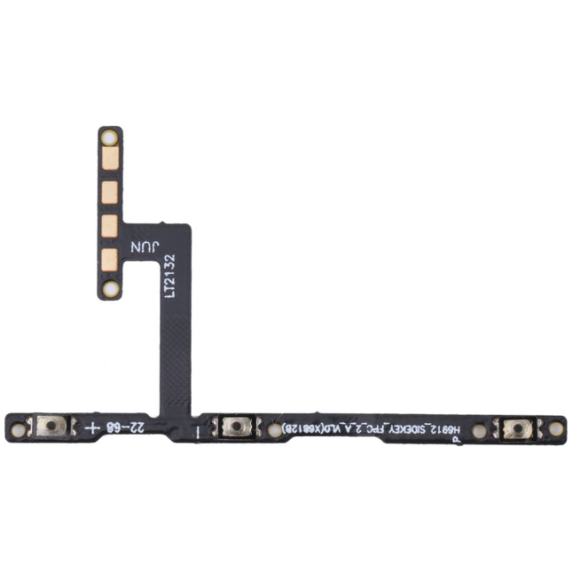 For Infinix Hot 11s X6812 OEM Power Button & Volume Button Flex Cable-garmade.com