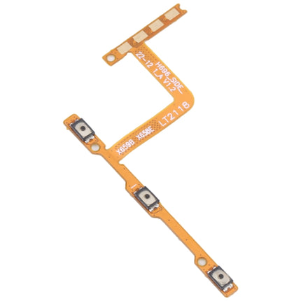 For Tecno Spark 8 KG6 OEM Power Button & Volume Button Flex Cable-garmade.com