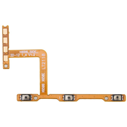 For Tecno Spark 7T KF6p OEM Power Button & Volume Button Flex Cable-garmade.com