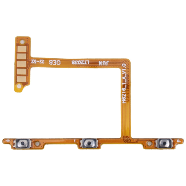 For Tecno Camon 16 CE7 CE7j OEM Power Button & Volume Button Flex Cable-garmade.com