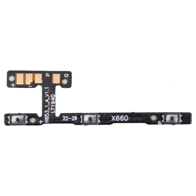 For Tecno Camon 15 Pro/15 Premier CD8,CD8j OEM Power Button & Volume Button Flex Cable-garmade.com