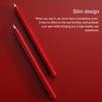 For Apple Pencil 2 Stylus Touch Pen Protective Cover(Red)-garmade.com