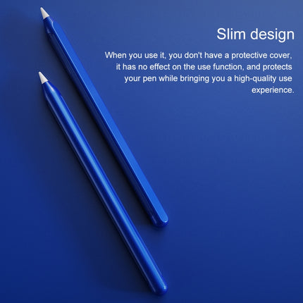 For Apple Pencil 2 Stylus Touch Pen Protective Cover(Blue)-garmade.com