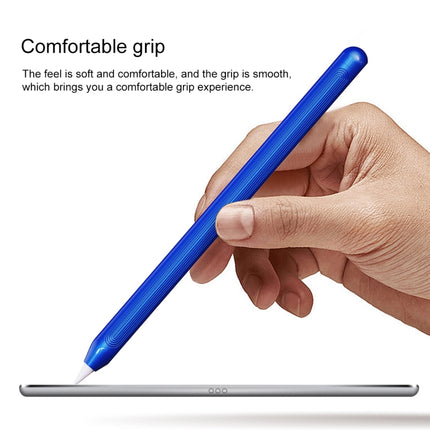 For Apple Pencil 2 Stylus Touch Pen Protective Cover(Blue)-garmade.com