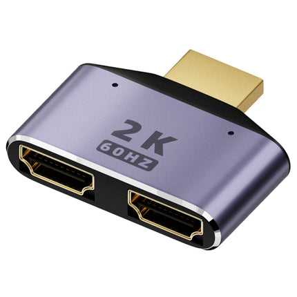 2 in 1 2K 60Hz HDMI Adapter with Indicator Lights-garmade.com