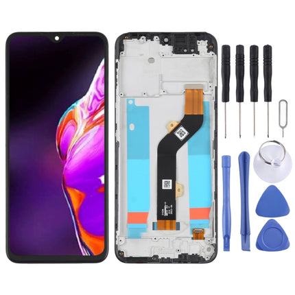 OEM LCD Screen For infinix Hot 10T X689C Digitizer Full Assembly with Frame-garmade.com