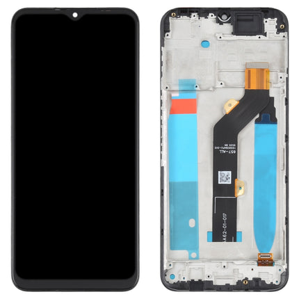 OEM LCD Screen For Tecno Spark 7T Digitizer Full Assembly with Frame-garmade.com