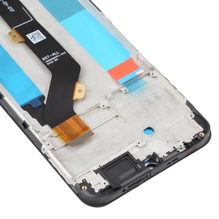 OEM LCD Screen For Tecno Spark 7T Digitizer Full Assembly with Frame-garmade.com