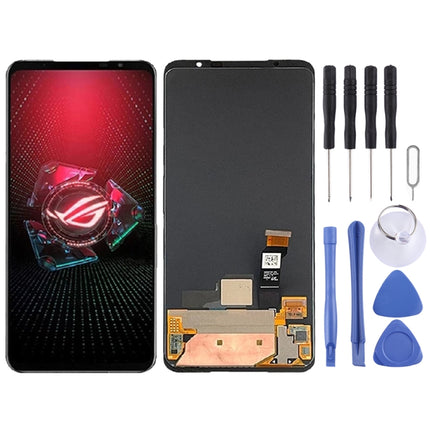 AMOLED LCD Screen For Asus ROG Phone 5 Pro ZS673KS with Digitizer Full Assembly-garmade.com