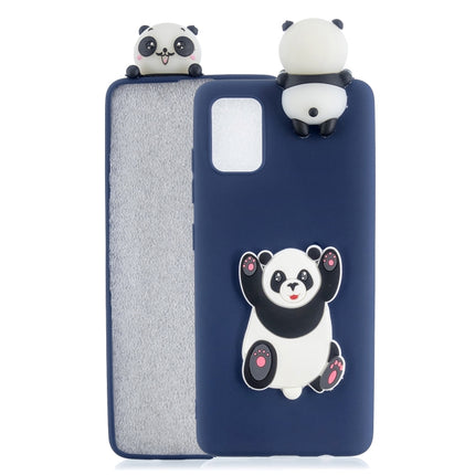 For Galaxy S20+ Shockproof 3D Lying Cartoon TPU Protective Case(Panda)-garmade.com