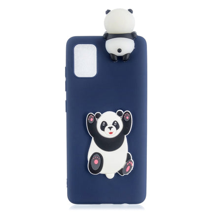 For Galaxy S20+ Shockproof 3D Lying Cartoon TPU Protective Case(Panda)-garmade.com