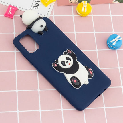 For Galaxy S20+ Shockproof 3D Lying Cartoon TPU Protective Case(Panda)-garmade.com