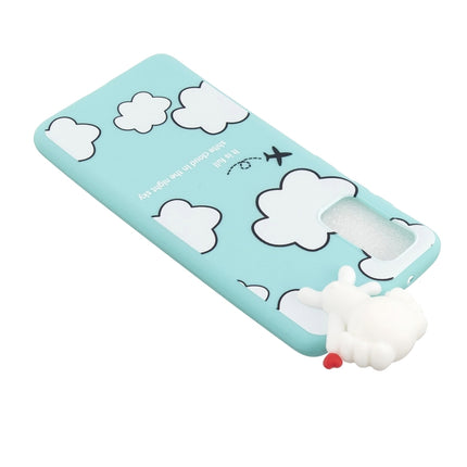 For Galaxy S20 Shockproof Cartoon TPU Protective Case(Clouds)-garmade.com