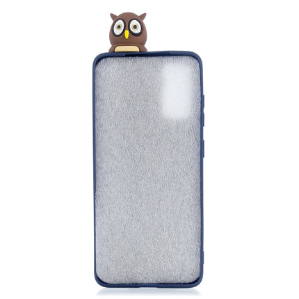 For Galaxy S20 Shockproof Cartoon TPU Protective Case(Blue Owl)-garmade.com