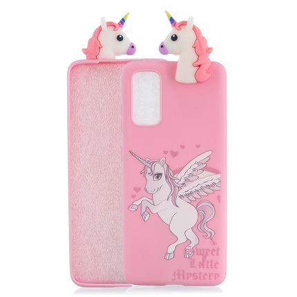 For Galaxy S20 Shockproof Cartoon TPU Protective Case(Unicorn)-garmade.com