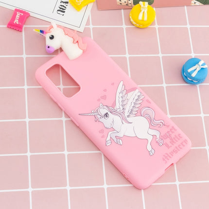 For Galaxy S20 Shockproof Cartoon TPU Protective Case(Unicorn)-garmade.com