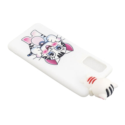 For Galaxy S20+ Shockproof Cartoon TPU Protective Case(Cat)-garmade.com