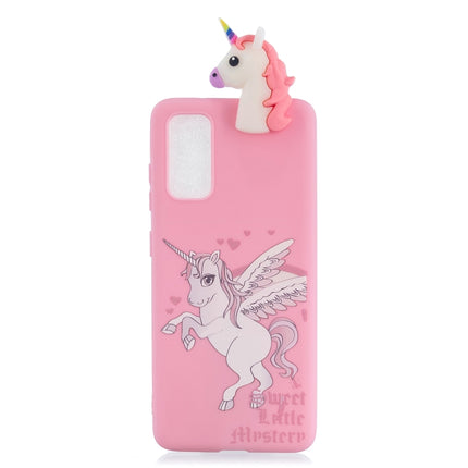 For Galaxy S20+ Shockproof Cartoon TPU Protective Case(Unicorn)-garmade.com