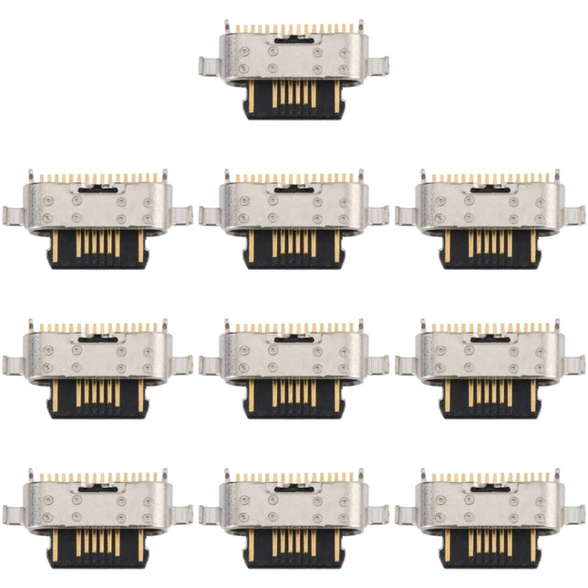 For Motorola One Fusion 10pcs Charging Port Connector-garmade.com