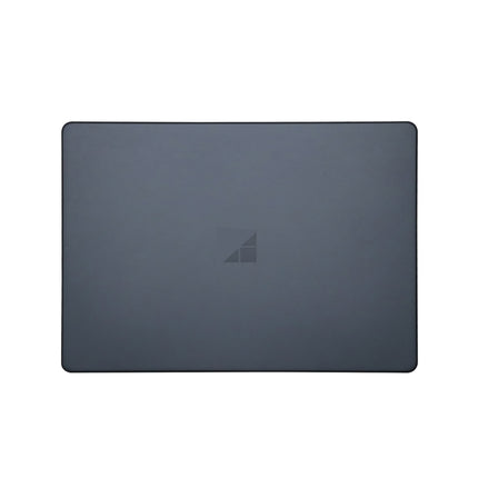 For Microsoft Surface Laptop 13.5 inch Flannel Shockproof Frosted Laptop Protective Case(Black)-garmade.com