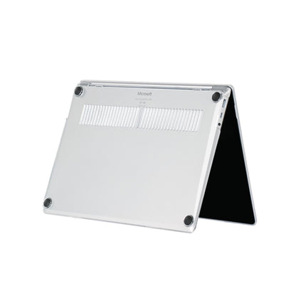 For Microsoft Surface Laptop 13.5 inch Laptop Flannelette Crystal Anti-drop Protective Case(Transparent)-garmade.com