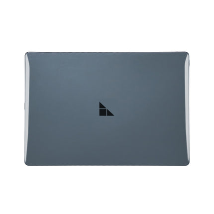 For Microsoft Surface Laptop 13.5 inch Laptop Steel Surface Crystal Shockproof Protective Case(Black)-garmade.com