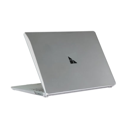 For Microsoft Surface Laptop 13.5 inch Laptop Steel Surface Crystal Shockproof Protective Case(Transparent)-garmade.com