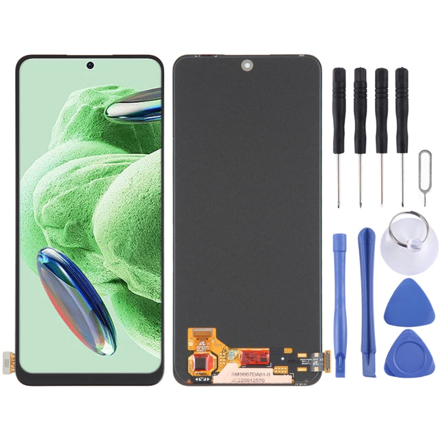 AMOLED Original LCD Screen For Xiaomi Redmi Note 12 China / Note 12 5G / Poco X5 with Digitizer Full Assembly-garmade.com