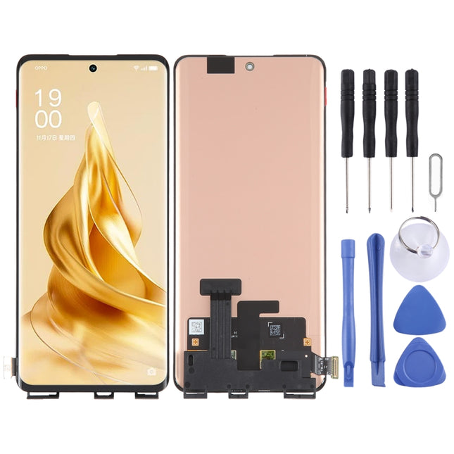 AMOLED Original LCD Screen For OPPO Reno9 / Reno9 Pro / Reno9 Pro+ / A1 Pro / Realme 10 Pro+ with Digitizer Full Assembly-garmade.com