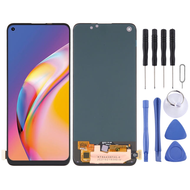 OLED LCD Screen For OPPO Reno4 SE / Reno5 Z / Reno6 Z / Reno5 F / F19 Pro 4G / A94 4G / A94 5G / A95 5G / Realme 8 Pro 4G / Realme V15 / Realme X7 / Realme Q2 Pro with Digitizer Full Assembly-garmade.com