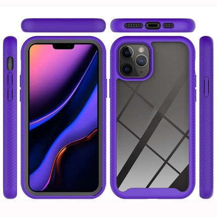 For iPhone 11 Pro Starry Sky Solid Color Series Shockproof PC + TPU Protective Case(Black)-garmade.com