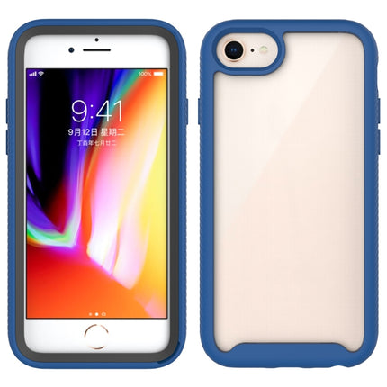 For iPhone SE 2020 / 8 / 7 Starry Sky Solid Color Series Shockproof PC + TPU Protective Case(Royal Blue)-garmade.com