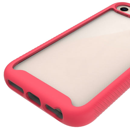 For iPhone 6 Starry Sky Solid Color Series Shockproof PC + TPU Protective Case(Red)-garmade.com