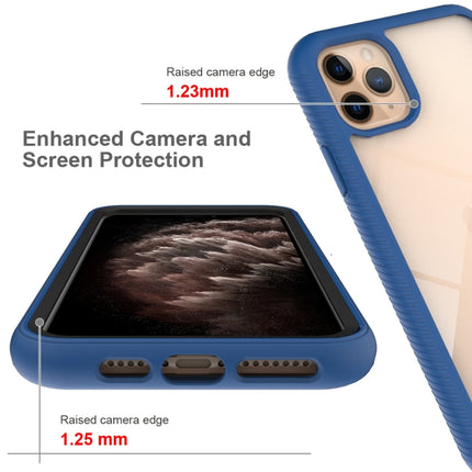 For iPhone 11 Pro Max Starry Sky Solid Color Series Shockproof PC + TPU Protective Case(Black)-garmade.com