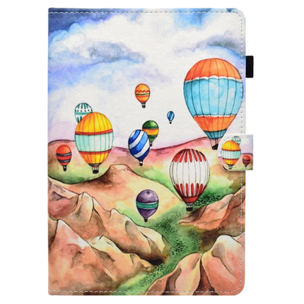 For iPad Mini 1 / 2 / 3 / 4 / 5 Painted Horizontal Flat Leather Case with Sleep Function & Card Slot & Buckle Anti-skid Strip & Bracket & Wallet(Balloon)-garmade.com
