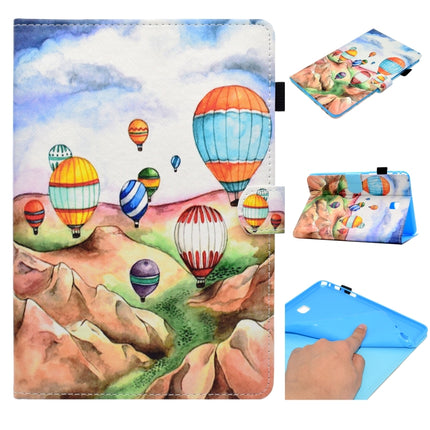 For Galaxy Tab A 8.0 (2015) T350 Painted Horizontal Flat Leather Case with Sleep Function & Card Slot & Buckle Anti-skid Strip & Bracket & Wallet(Balloon)-garmade.com