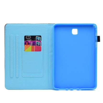 For Galaxy Tab A 8.0 (2015) T350 Painted Horizontal Flat Leather Case with Sleep Function & Card Slot & Buckle Anti-skid Strip & Bracket & Wallet(Unicorn)-garmade.com