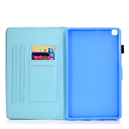 For Galaxy Tab A 8.0 (2019) T290 Painted Horizontal Flat Leather Case with Sleep Function & Card Slot & Buckle Anti-skid Strip & Bracket & Wallet(Balloon)-garmade.com