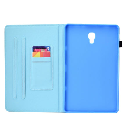 For Galaxy Tab A 10.5 T590 Painted Horizontal Flat Leather Case with Sleep Function & Card Slot & Buckle Anti-skid Strip & Bracket & Wallet(Balloon)-garmade.com