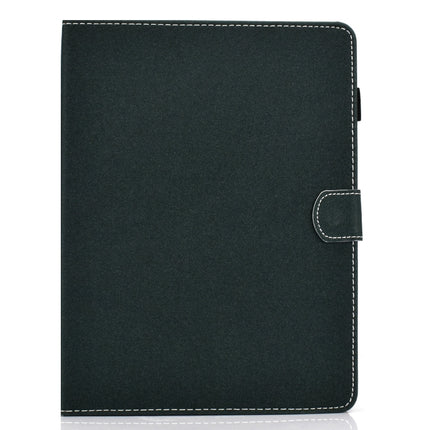 For iPad 4 / 3 / 2 Solid Color Tablet PC Universal Magnetic Horizontal Flip Leather Case with Card Slots & Holder(Green)-garmade.com