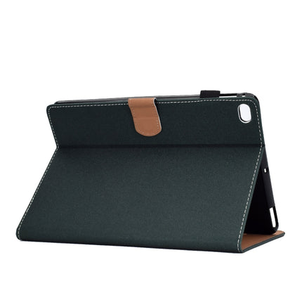 For iPad Air / iPad Air 2 / iPad 9.7 (2018 & 2017) Solid Color Tablet PC Universal Magnetic Horizontal Flip Leather Case with Card Slots & Holder(Green)-garmade.com