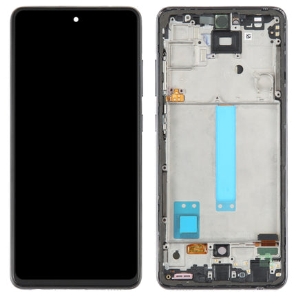 6.33 inch OLED LCD Screen for Samsung Galaxy A52 4G SM-A525 Digitizer Full Assembly with Frame(Black)-garmade.com