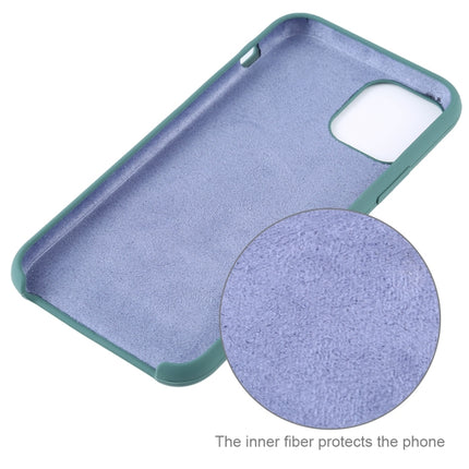 For iPhone 11 Pro Solid Color Solid Silicone Shockproof Case (Light Purple)-garmade.com